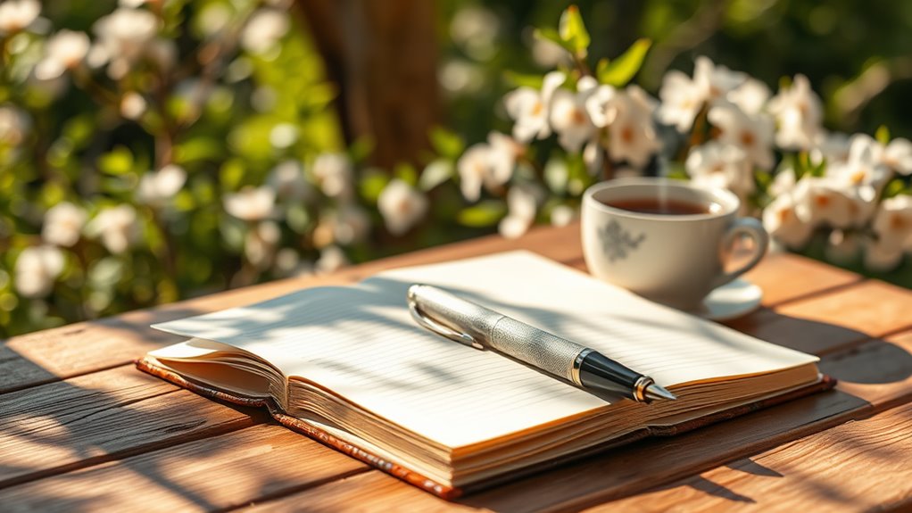 journaling promotes mental healing