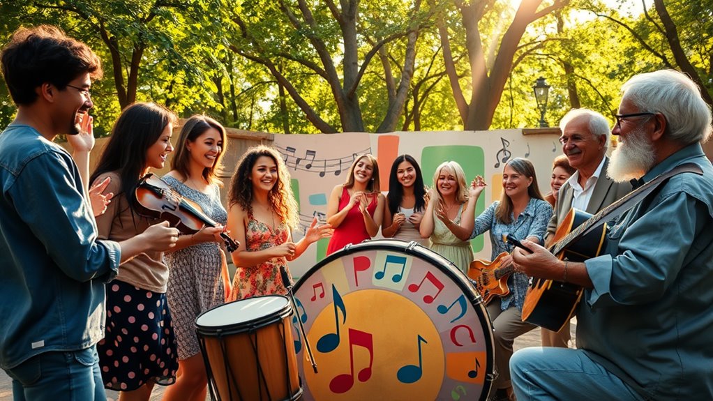 music driven community engagement