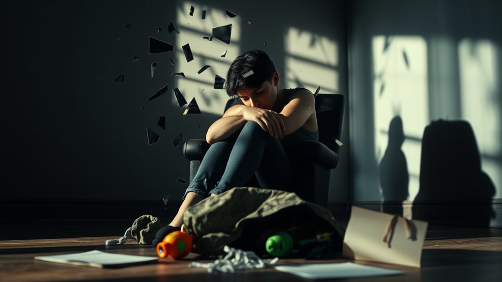 trauma induced psychological condition